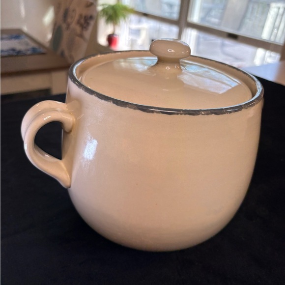 Vintage Home And Garden Party Ltd. Stoneware Bean Pot - Picture 5 of 12